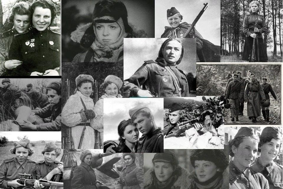 Фото военных лет 1941 1945 фотоколлаж