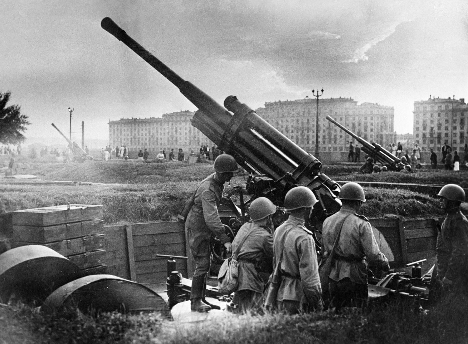 Оборона москвы 1941 года