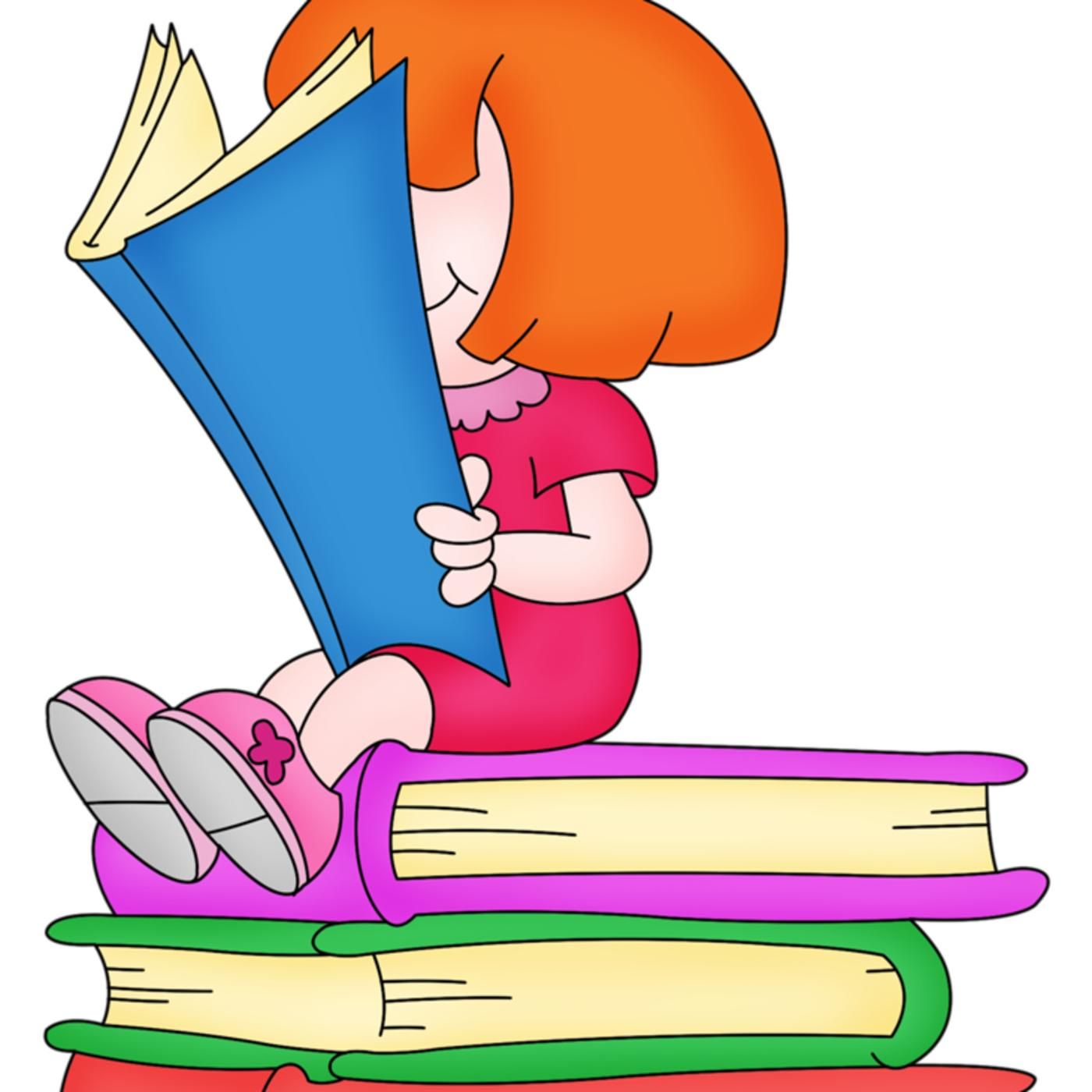 Фон с книгами для детей клипарт