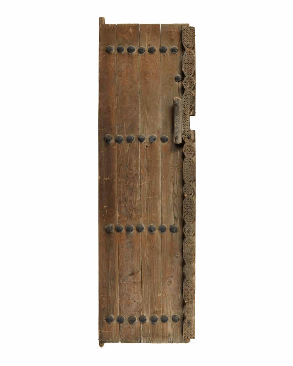 Традиционная дверь (левая створка). XX век. Фотография предоставлена Музеем шейха Фейсала, Катар