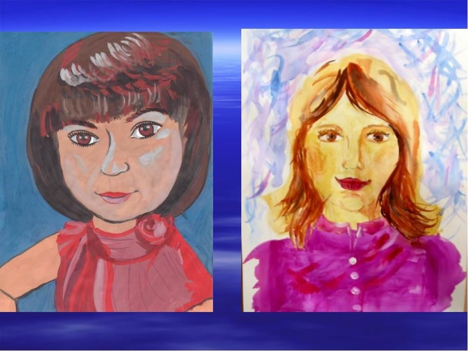 Рисуем портрет человека красками урок 3 класс. Детские рисунки людей. Портрет мамы. Портрет мамы для дошкольников. Портрет мамы рисунок.
