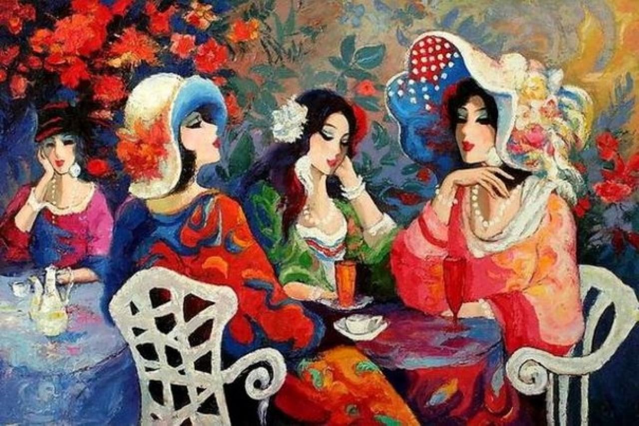 Женский клуб картинки красивые