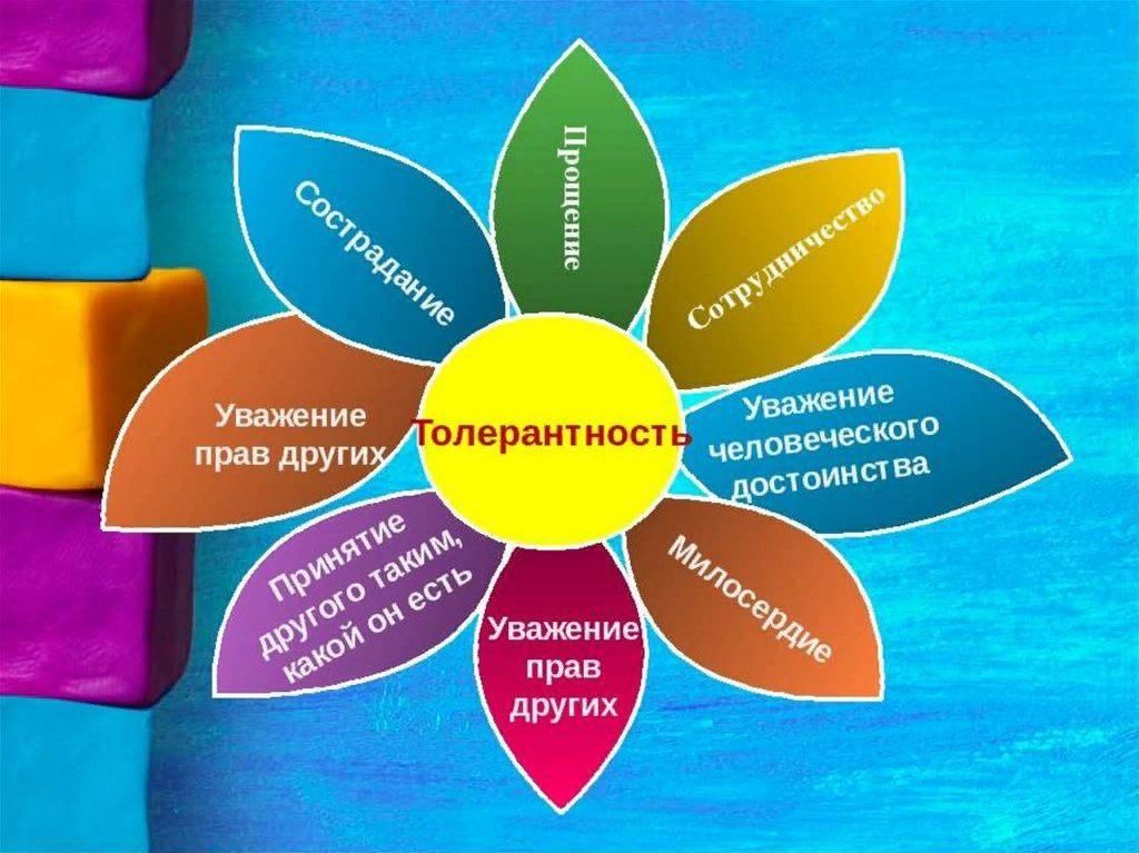 Толерантность классный час. Цветок толерантности. Цветок толерантности для дошкольников. Классный час по толерантности.