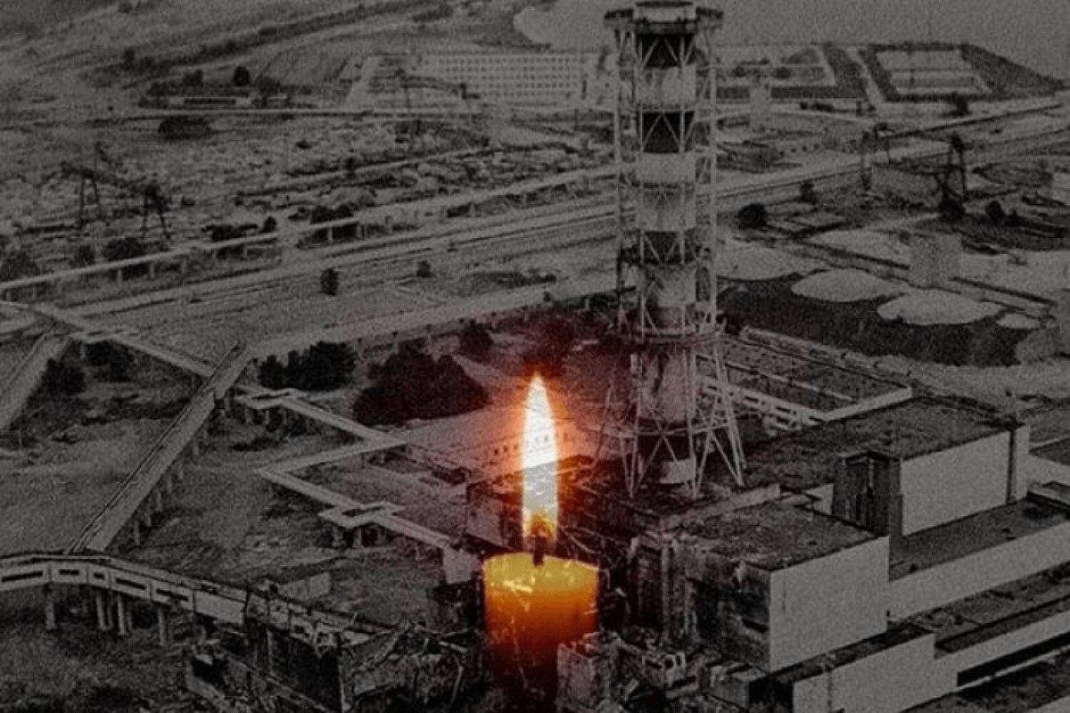 Чернобыльская АЭС 1986