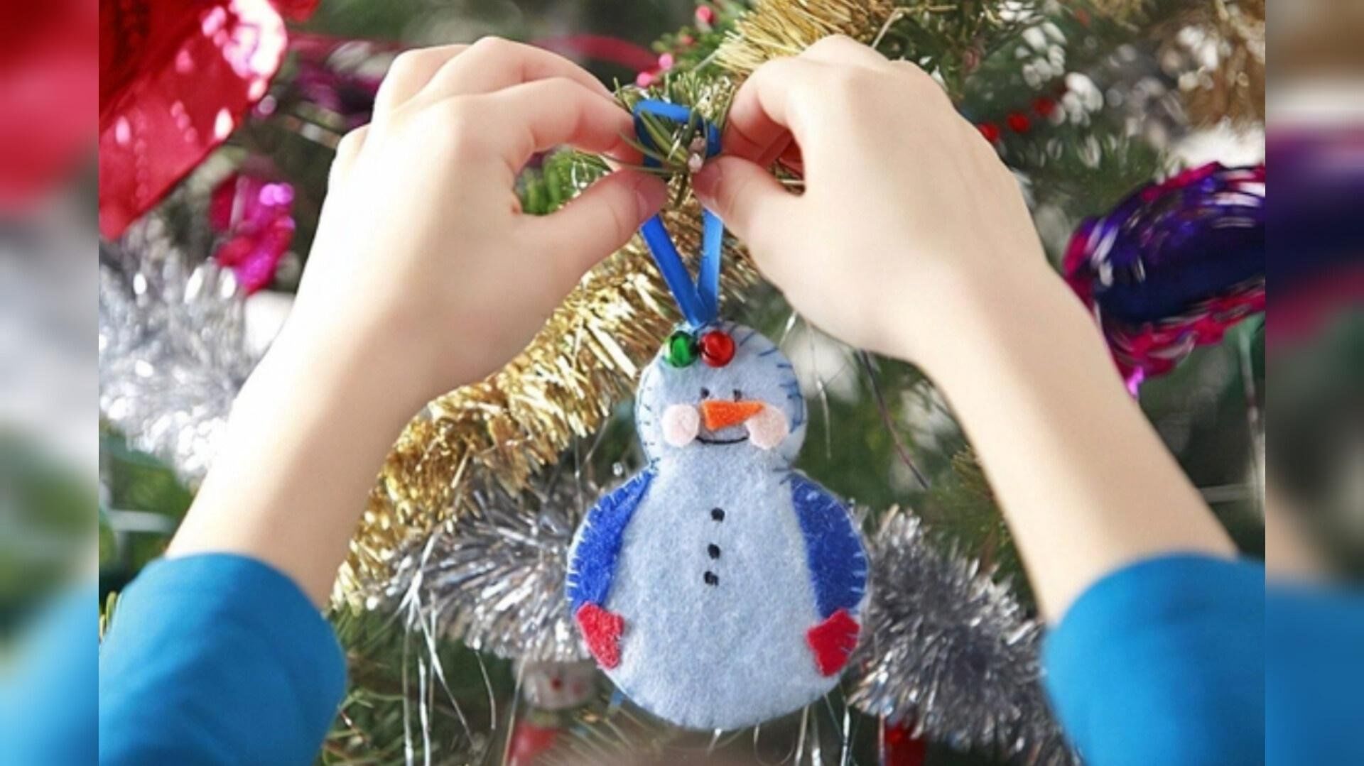 Как сделать елочную игрушку