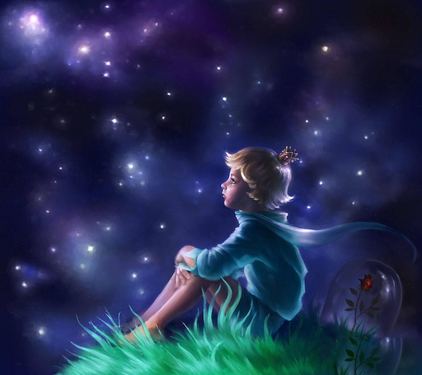 Иллюстрации к маленькому принцу Экзюпери звезда