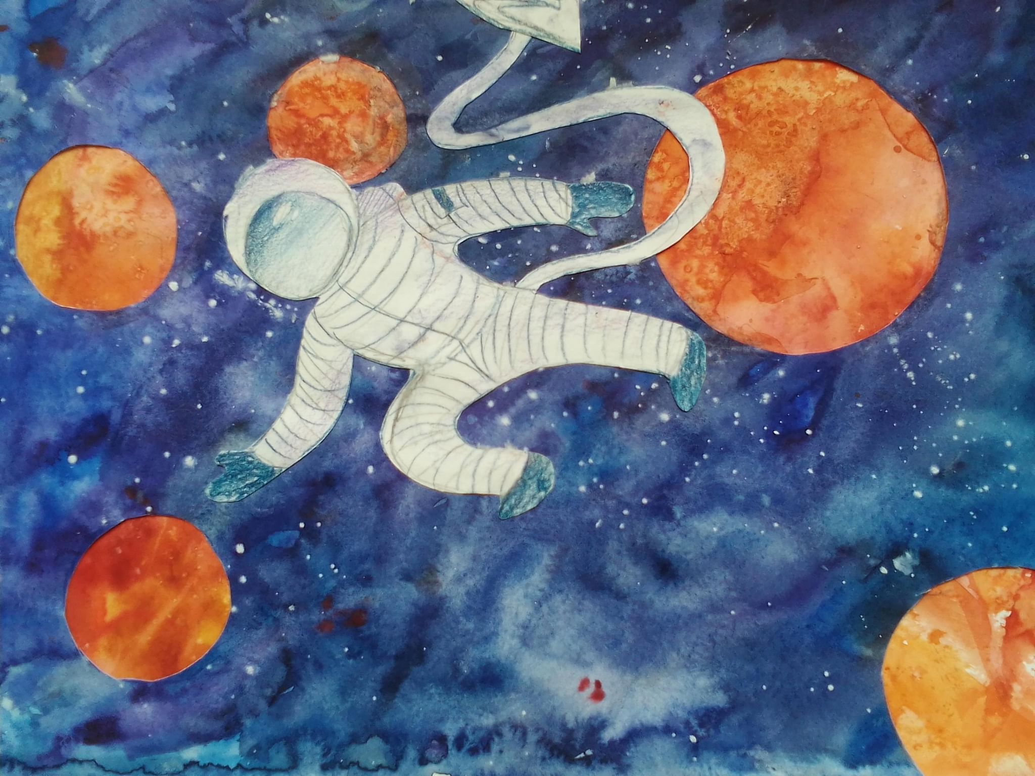 Рисунки космос в твоей жизни рисунки детей