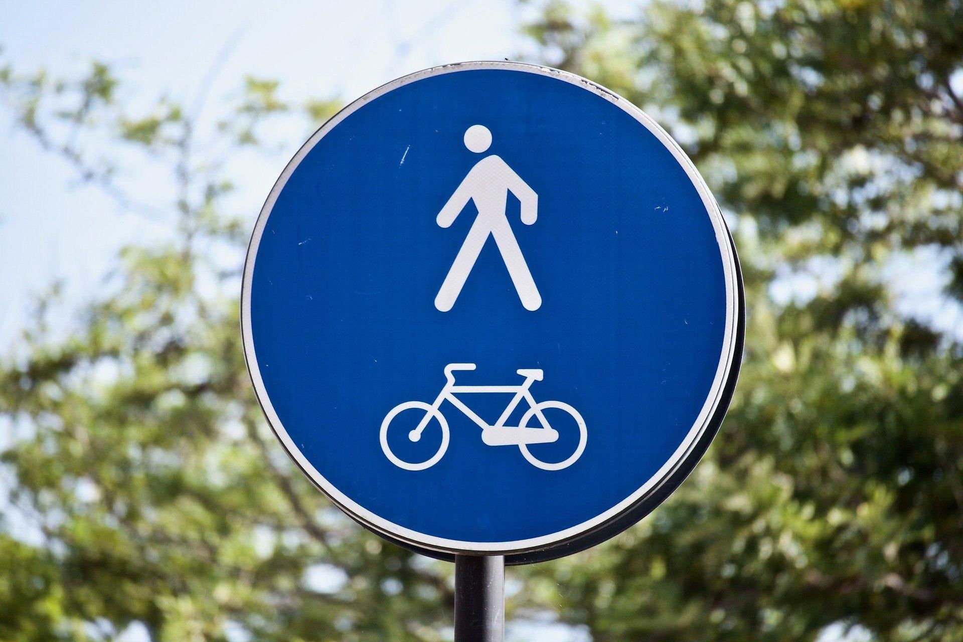 Знак велосипедная дорожка
