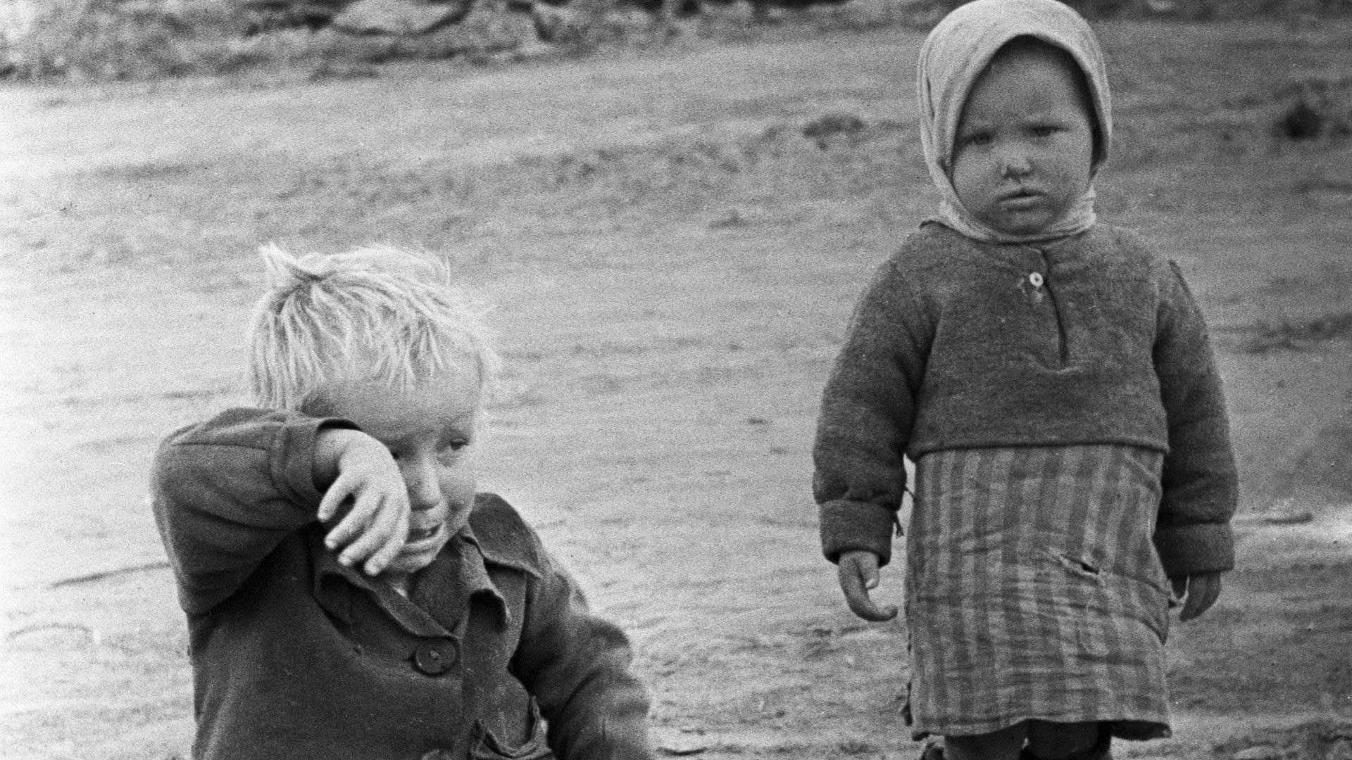 Как выглядели дети войны