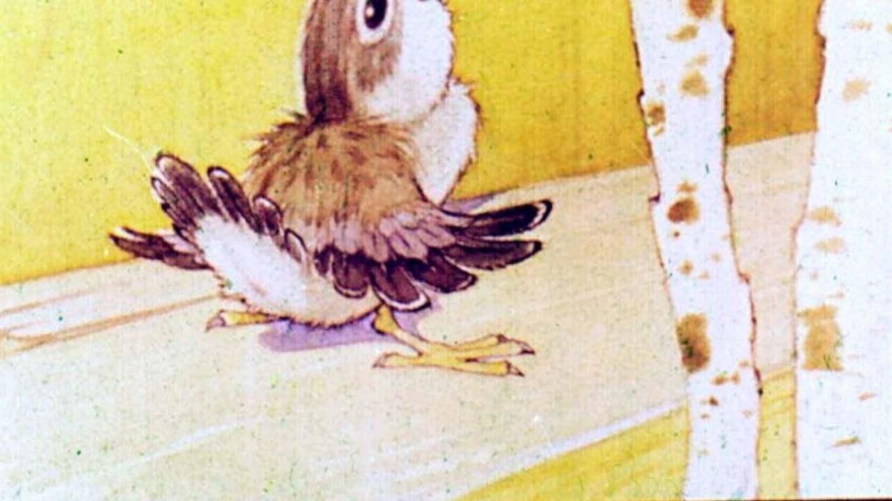Рисунок к сказке воробьишко 2 класс