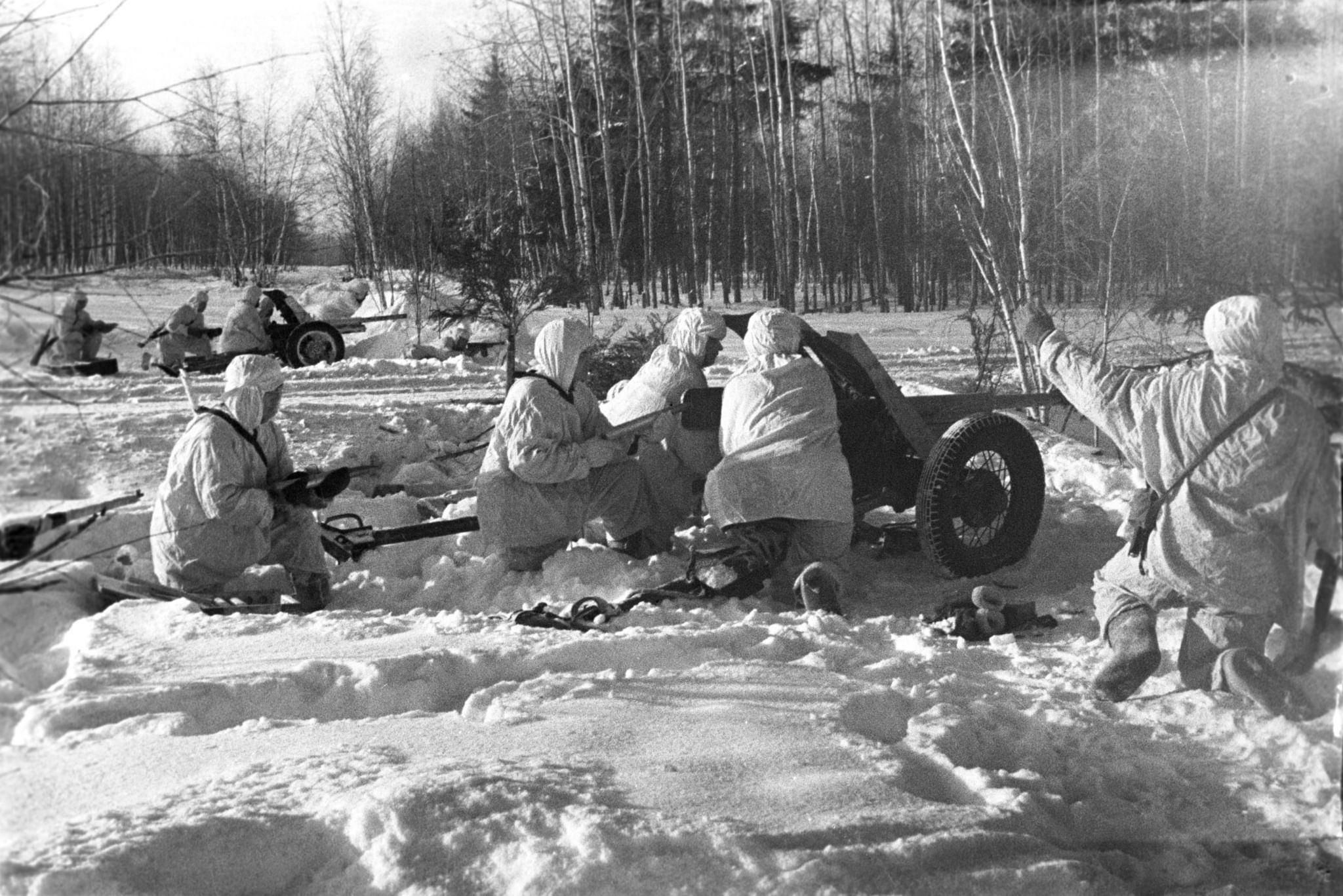 Вов под москвой 1941