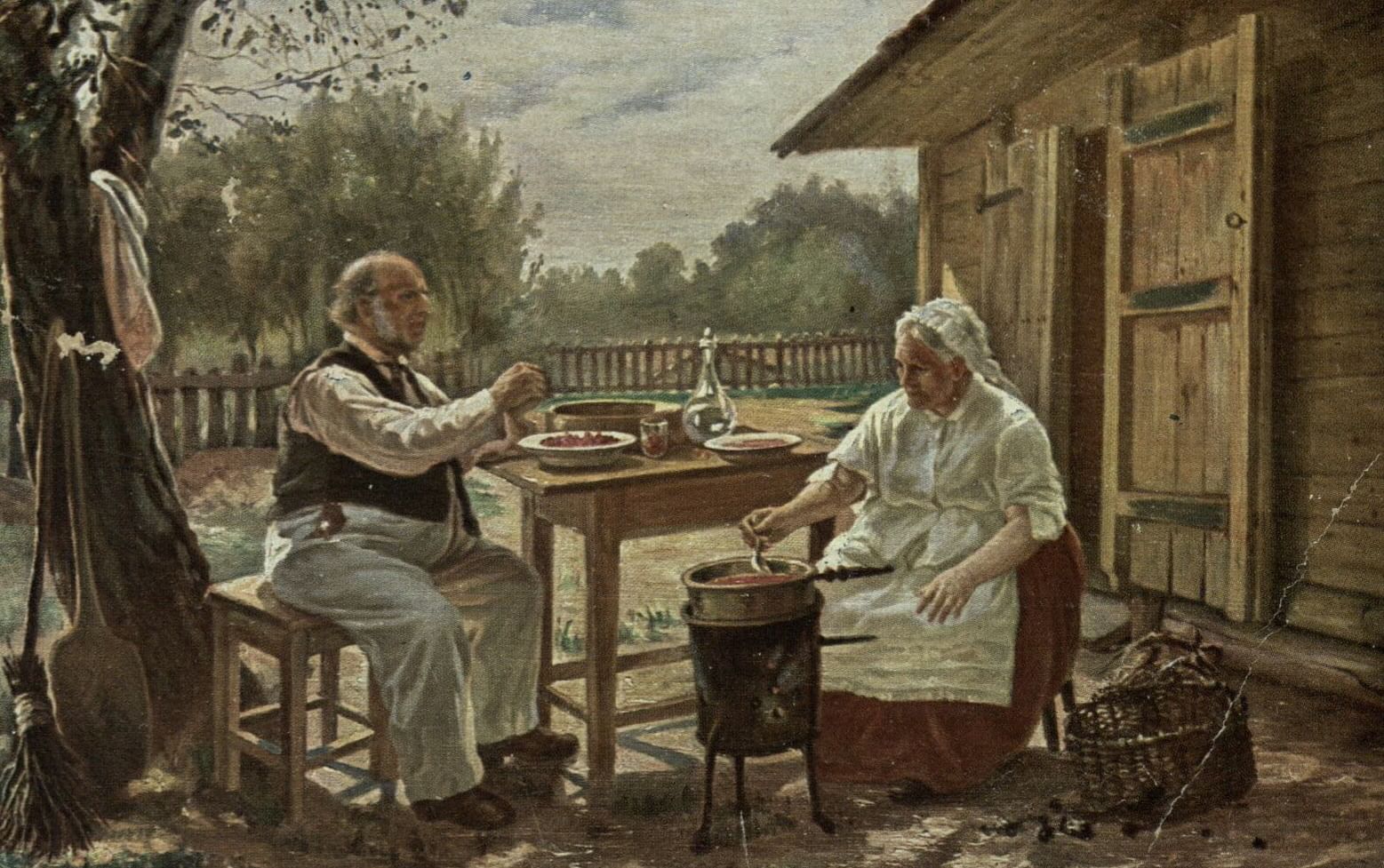 Картинка бытовой. Маковский Владимир Егорович, "варят варенье", 1876г,. Маковский варка варенья картина. Владимир Маковский бытовой Жанр. Маковский бытовой Жанр в живописи картины.