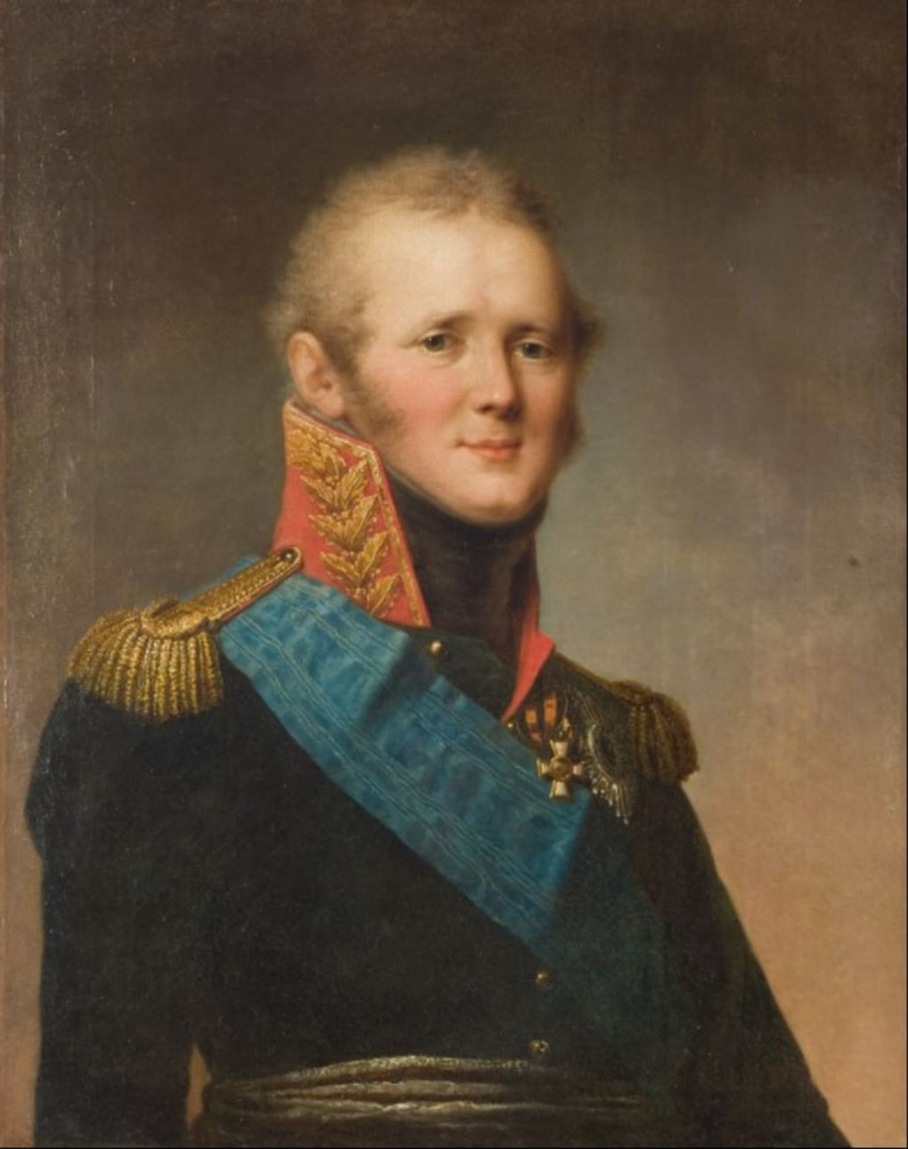 Семен Щукин. Портрет Александра I. 1809. Тверская областная картинная галерея, Тверь