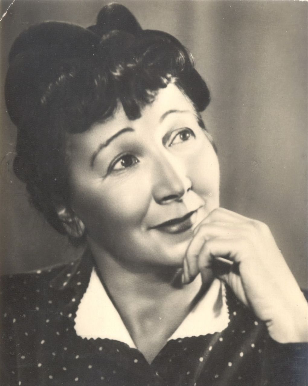 Актриса Рина Зеленая. 1956. Музей Ижевска, Удмуртская Республика