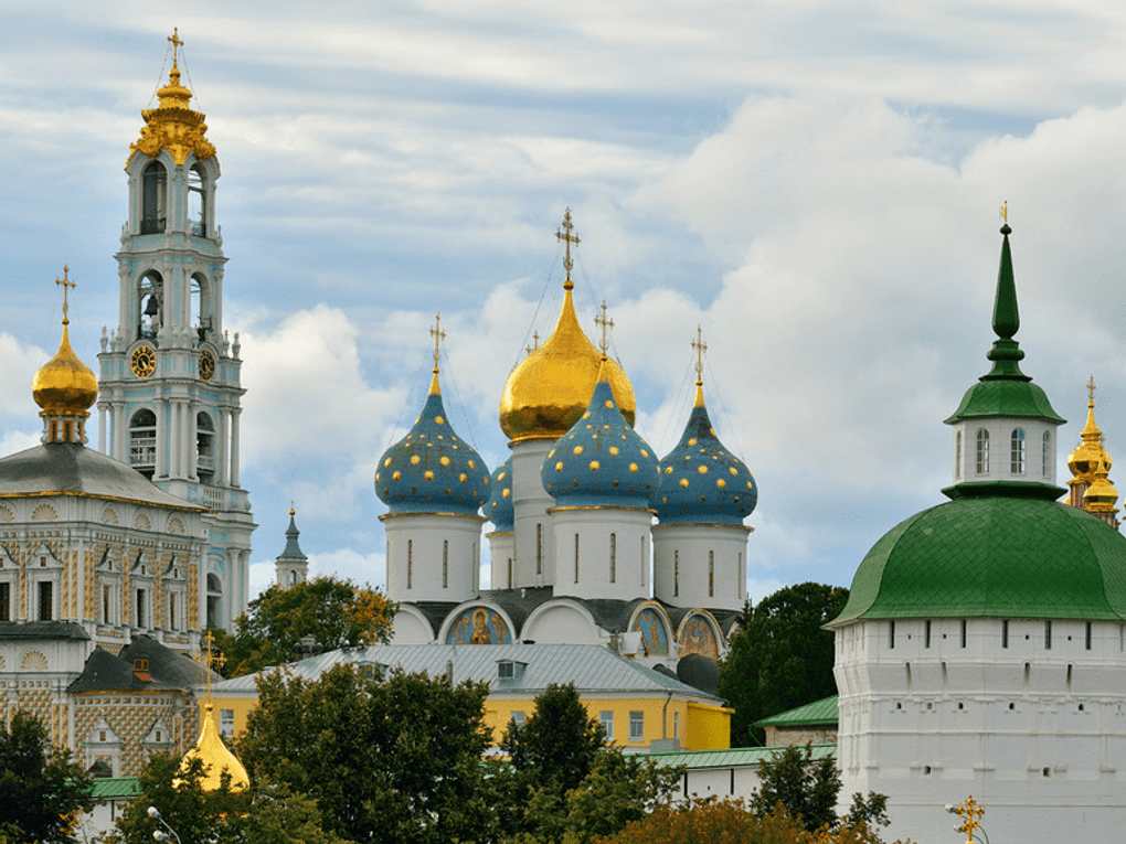 Свято-Троицкая Сергиева лавра. Сергиев Посад, Московская область. Фотография: Сергей Трофименко / фотобанк «Лори»