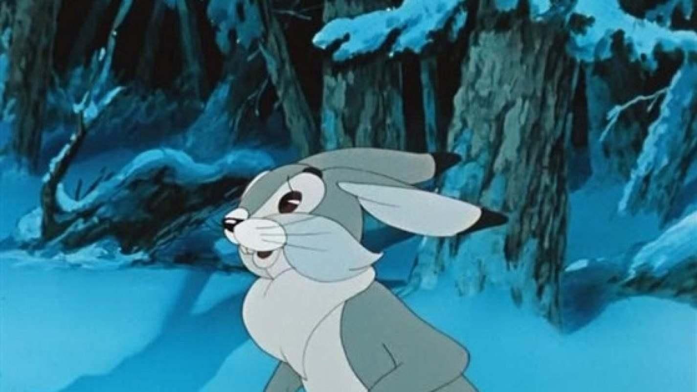 Храбрый заяц 1955