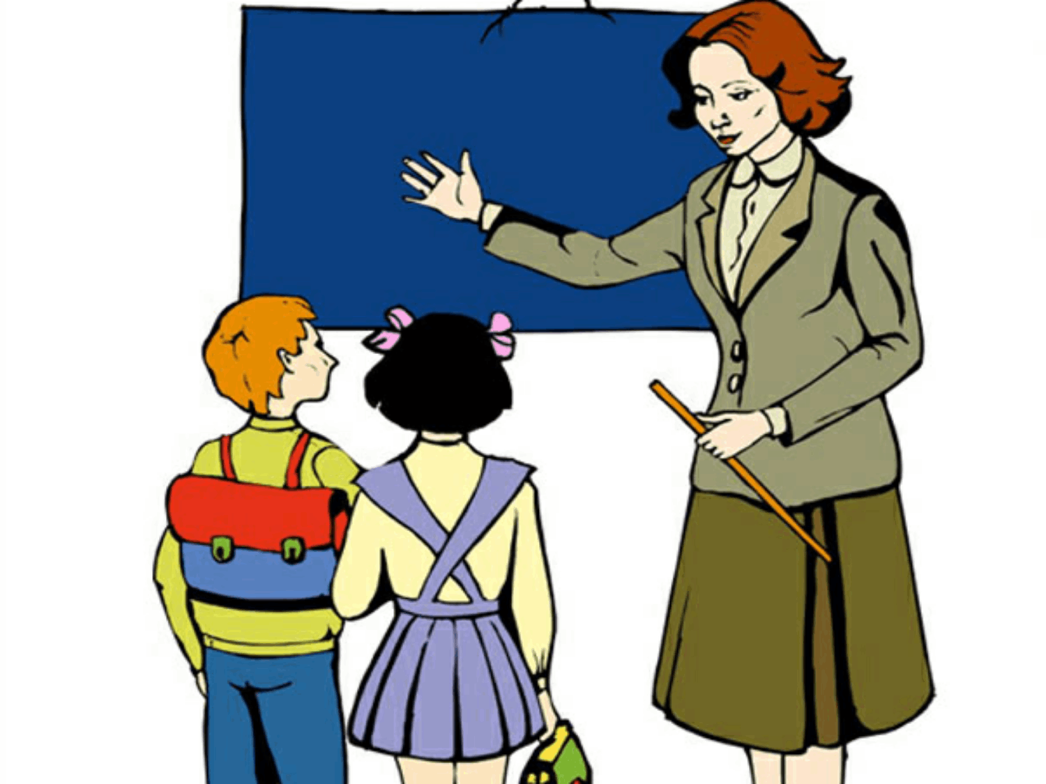 Профессия учитель для детей