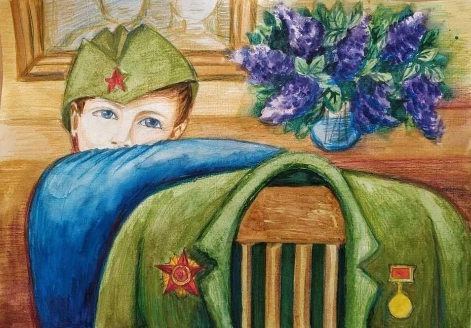 Фото день победы рисунок