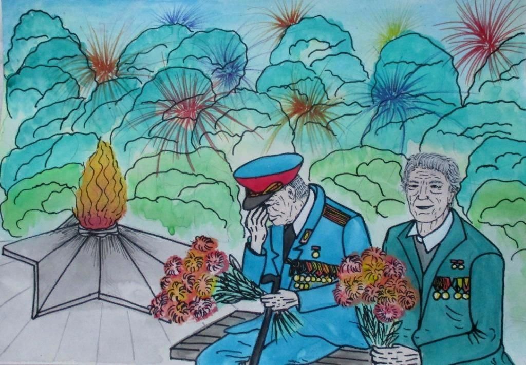 Картинки на тему салют победа