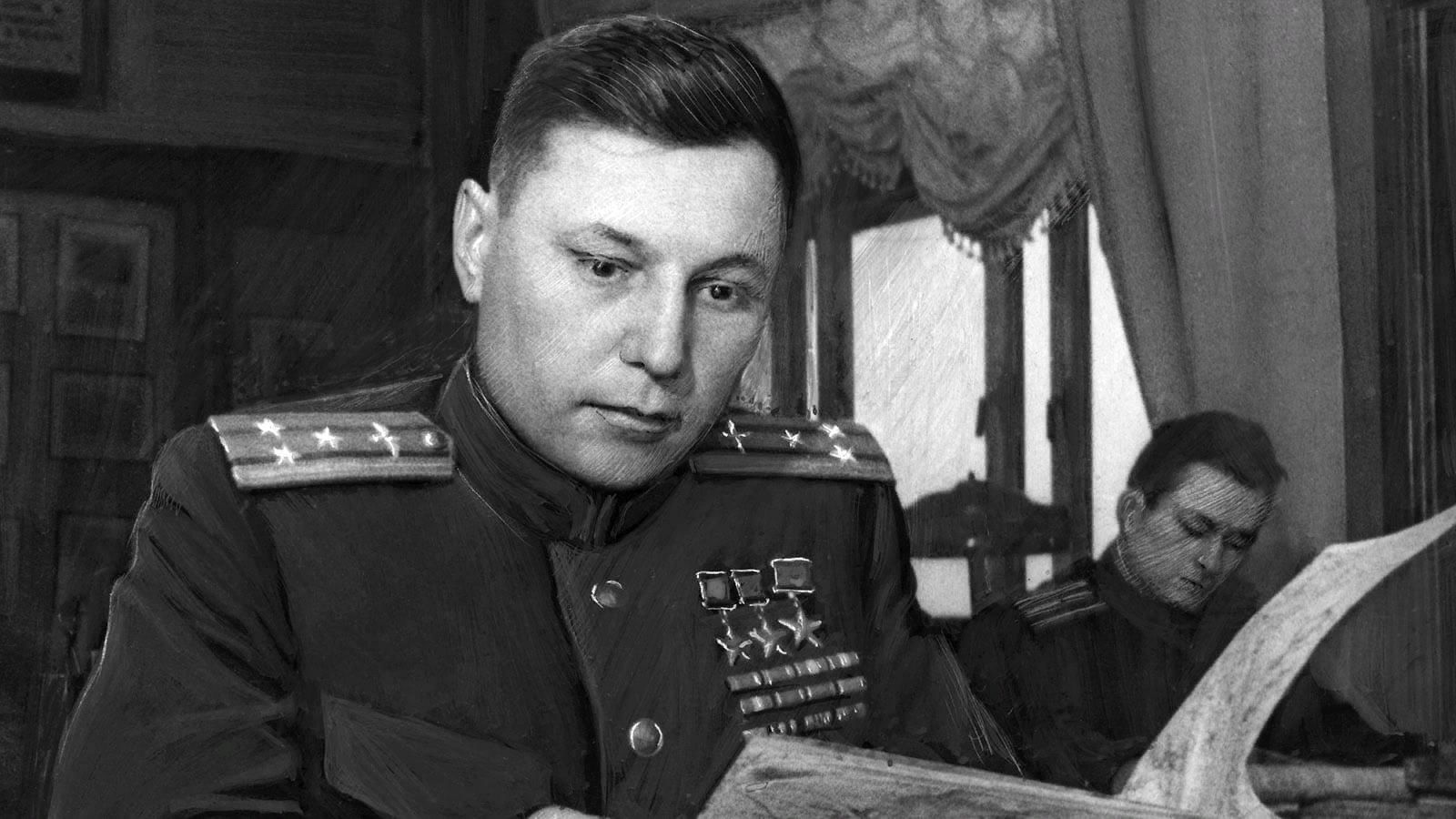 Фото покрышкина героя советского Видеопрезентация"Герои Великой Отечественной войны 1941–1945гг.Покрышкин А.И." 2