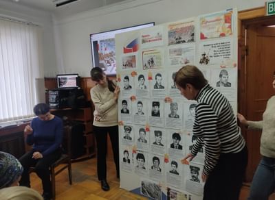 Выставка «По следам стойкости и мужества».