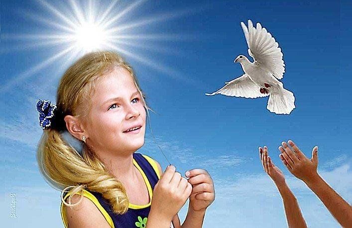 Наконец будет мир. Мир во всем мире дети. Дети за мир на планете. Дети солнце голубь. Солнечный круг фото.