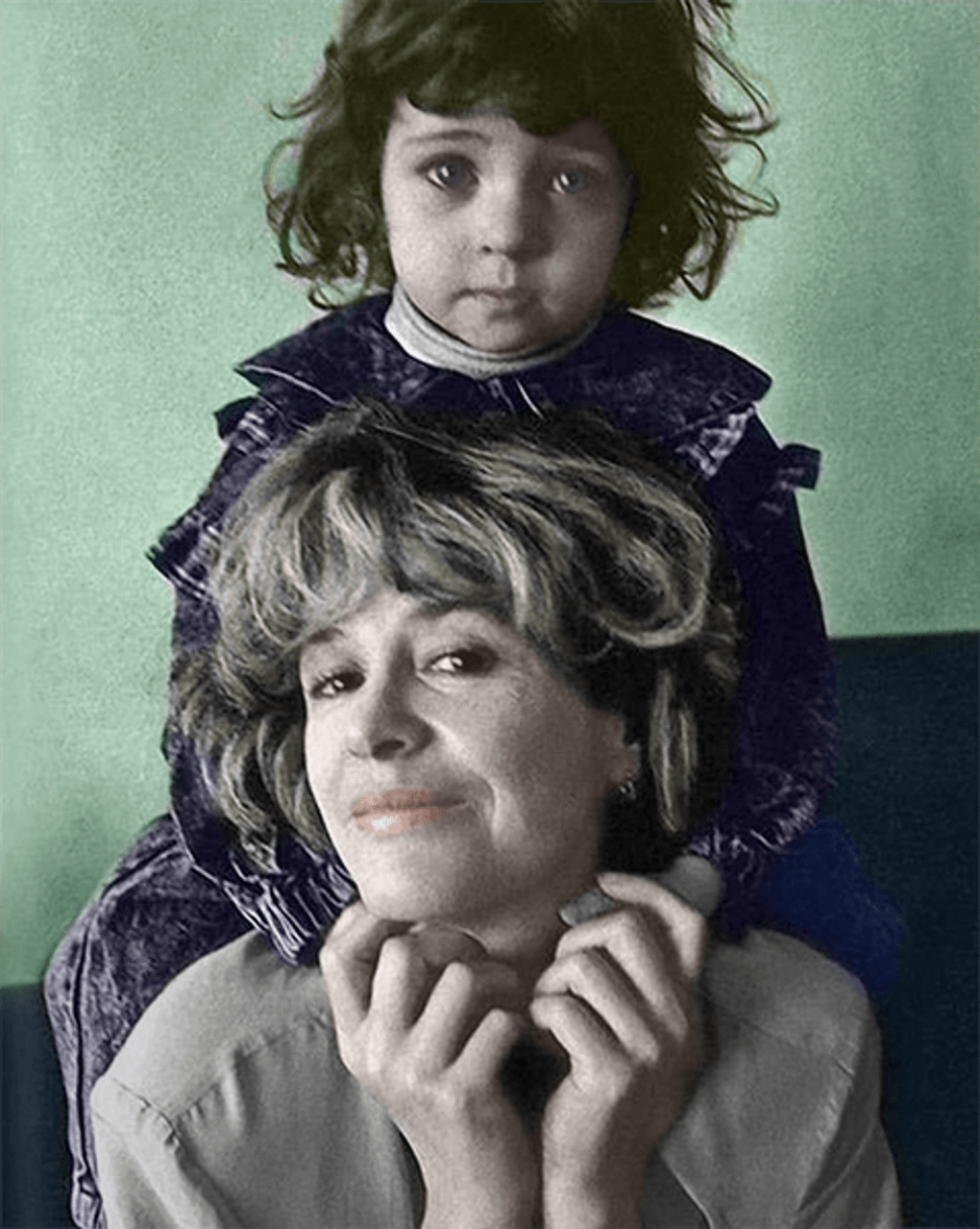 Марина Неёлова с дочерью Никой. Фотография: chesspro.ru