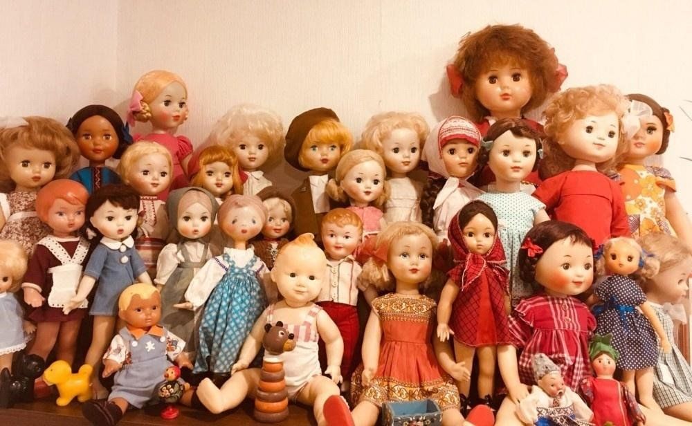 Много игрушек кукол. Советские куклы. Советские игрушки куклы. Коллекционирование кукол. Куклы 60-х годов.