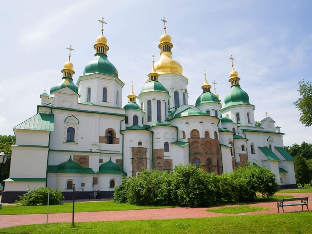 Собор Святой Софии (Софийский собор), Киев, Украина. Фотография: Виктор Карасев / фотобанк «Лори»