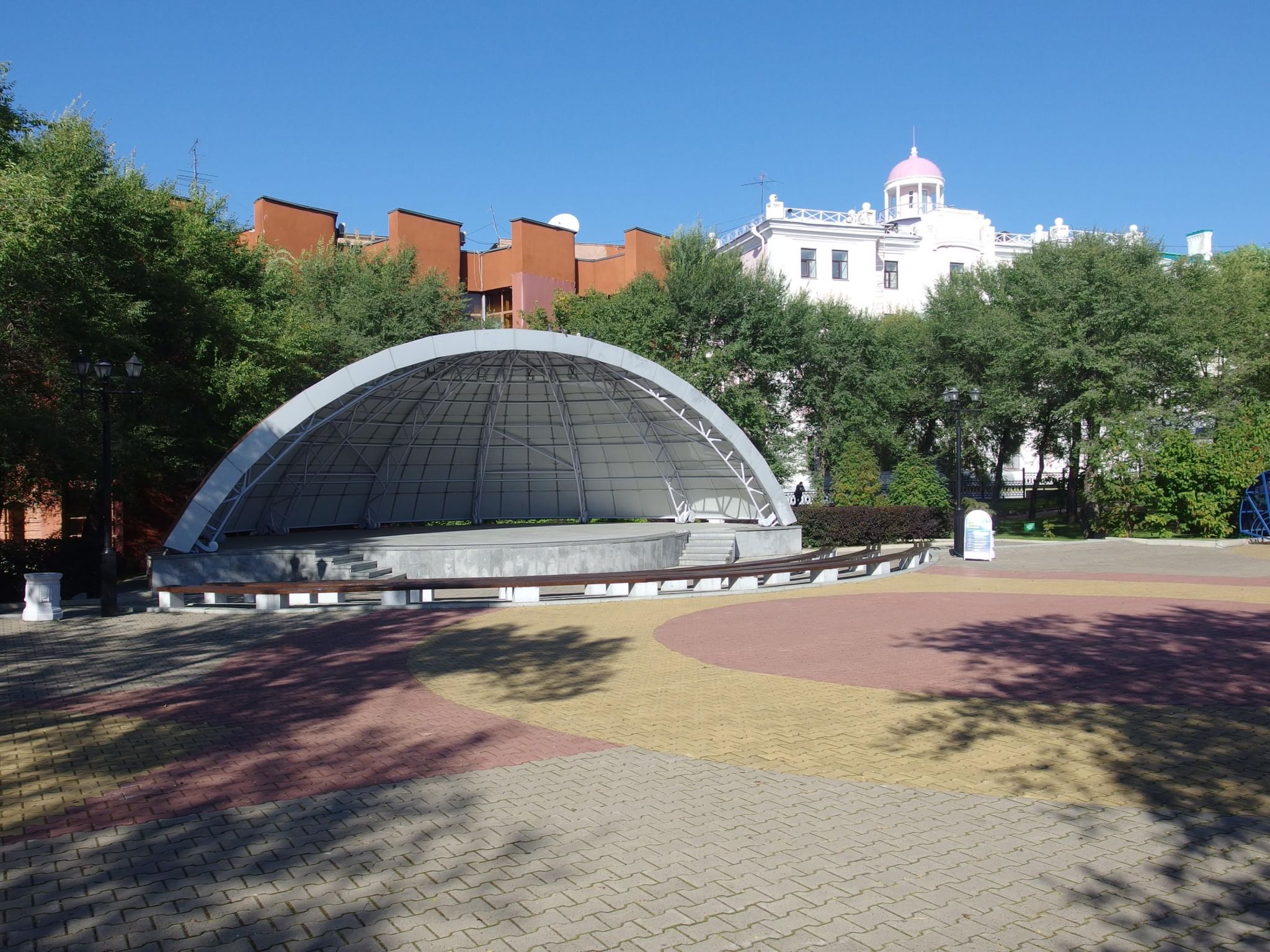Ракушка парк Динамо Хабаровск