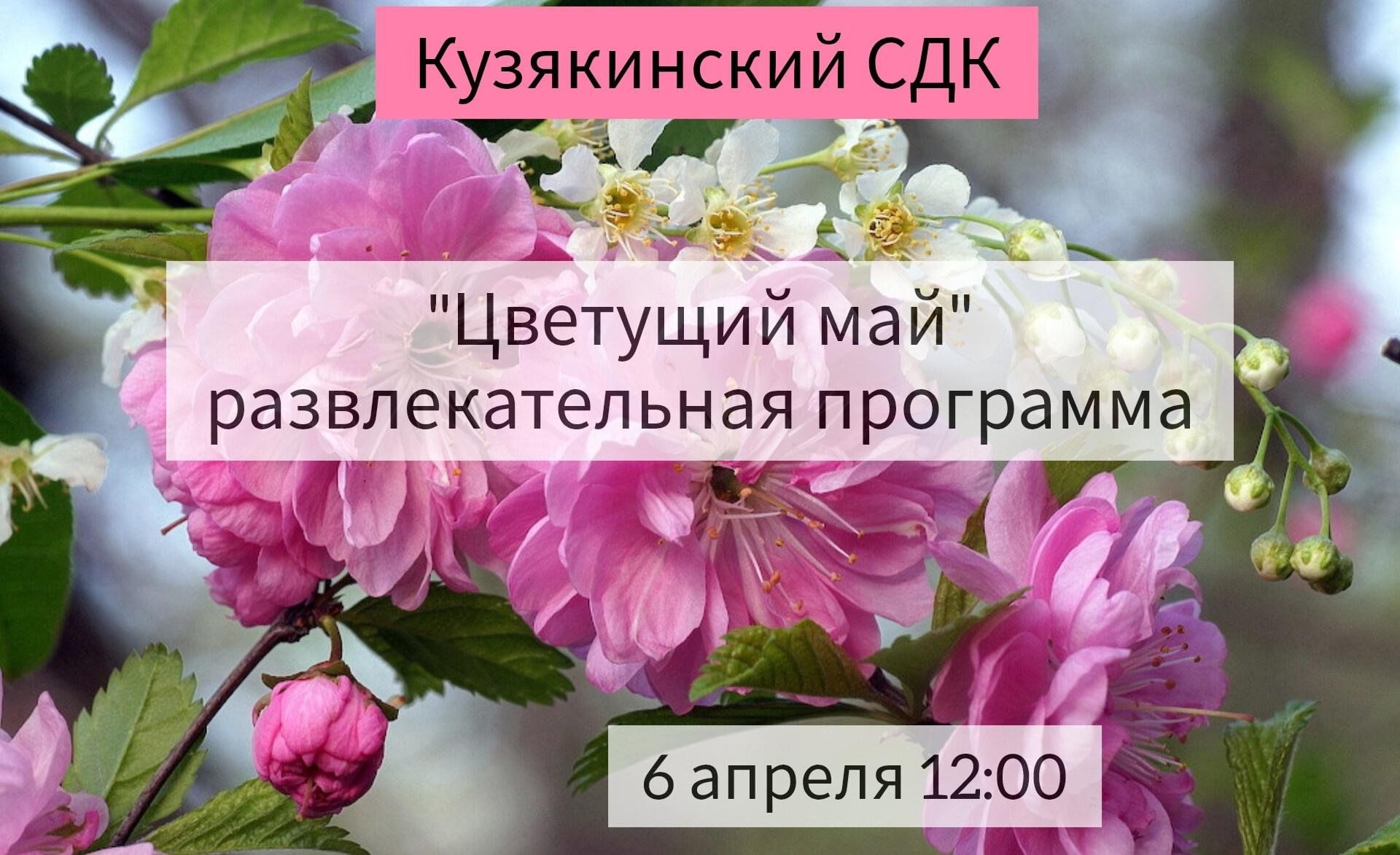 Развлекательная программа «Цветущий май» 2024, Актанышский район — дата и  место проведения, программа мероприятия.