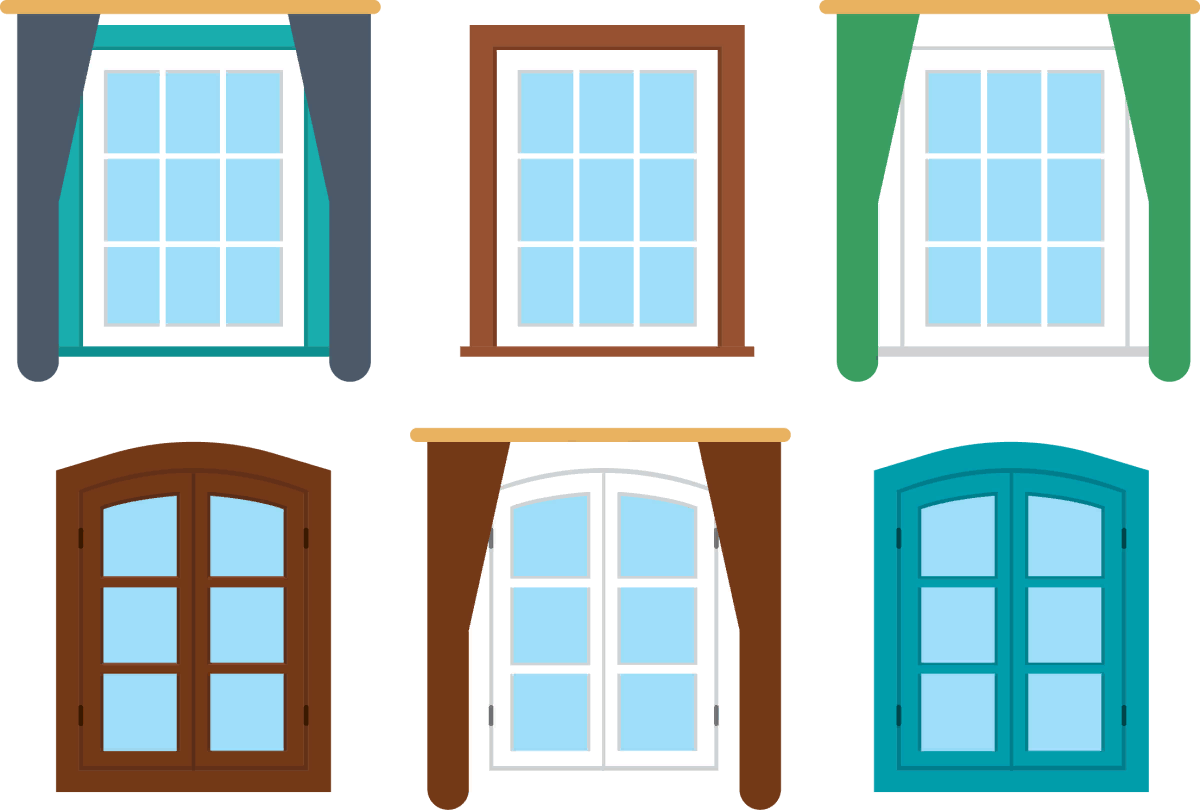 Окно распечатать картинку цветную Inside Window Icons Vector Hexahedron Stock Vector Illustration of room, logo: