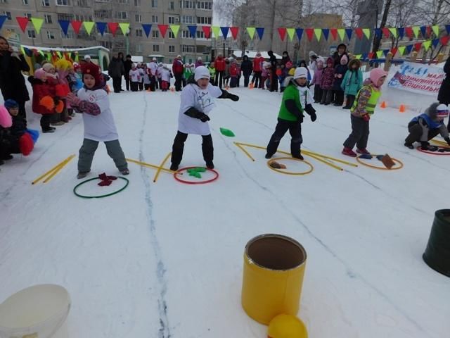 Спортивные игры на новый год