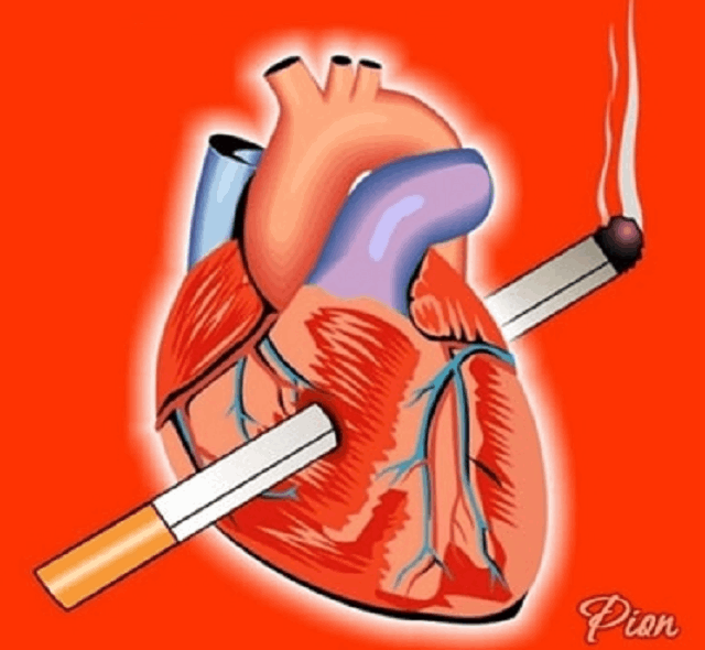 Картинки влияние курения на сердце