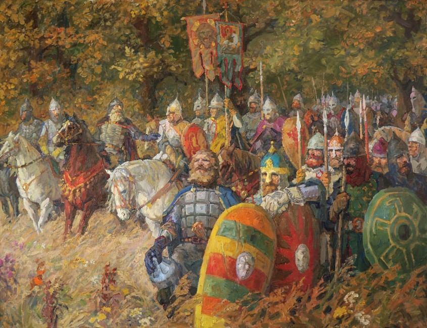 Дмитрий донской куликовская битва фото