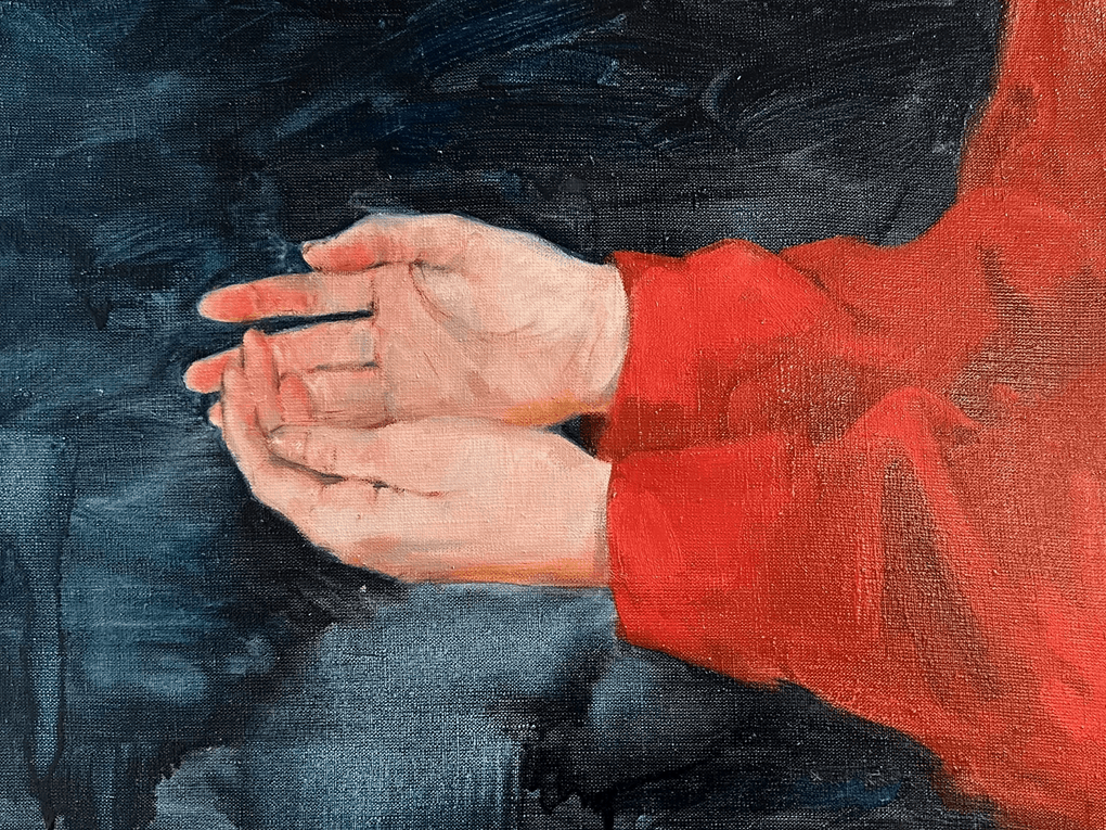 Алина Буглеева. Молитва (фрагмент). Изображение предоставлено пресс-службой Чувашской биеннале современного искусства