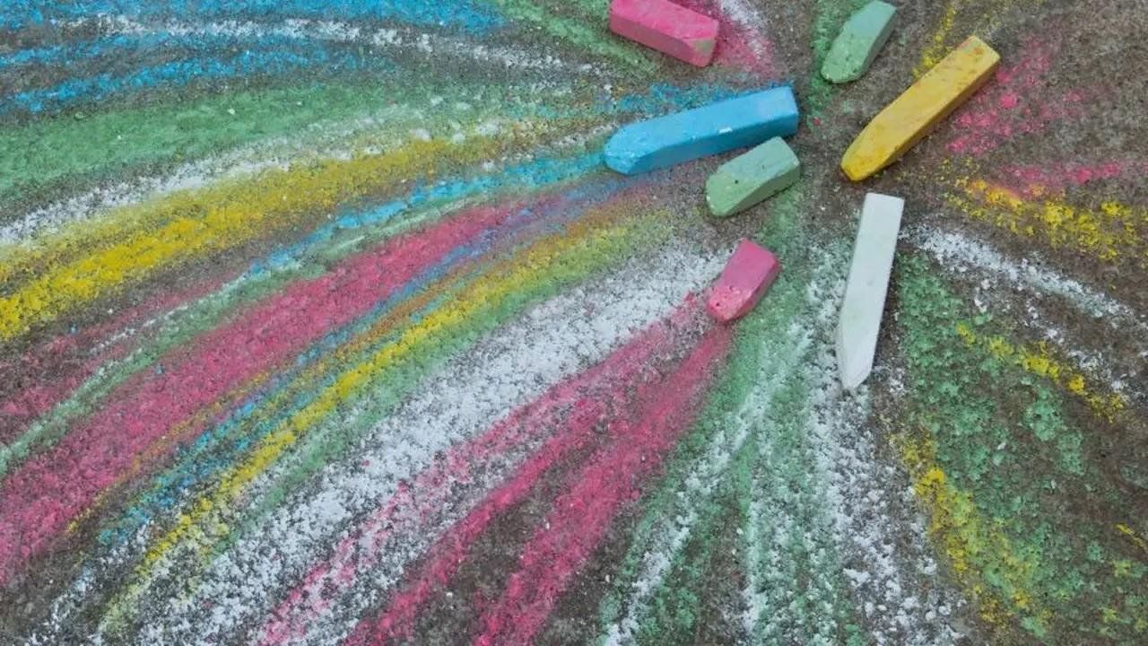 Рисунки на асфальте голявкин рисунки на асфальте
