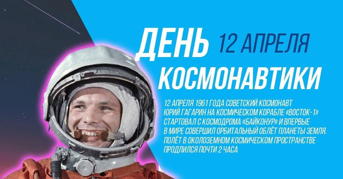 Россия 1 день космонавтики
