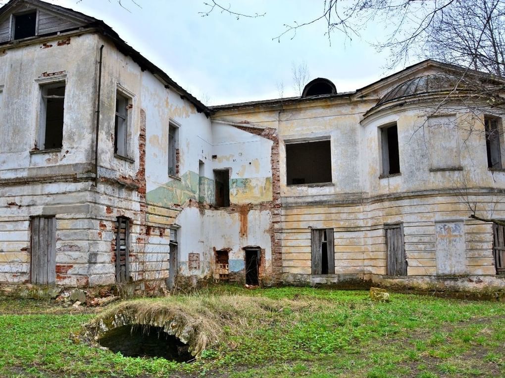 Дом Николая Львова в усадьбе Никольское-Черенчицы, село Никольское, Тверская область. XVIII век. Архитектор Николай Львов. Фотография: turbina.ru