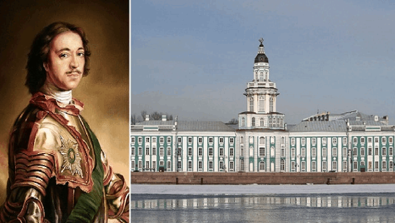 Академия наук при петре 1 фото