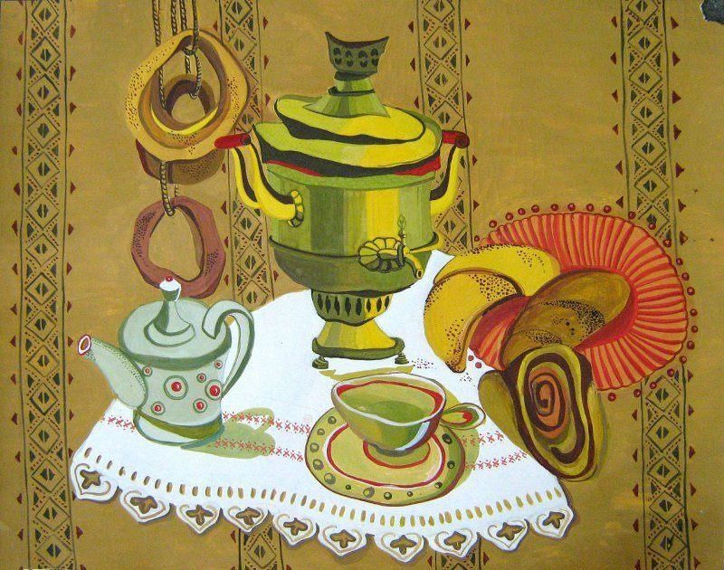 Со своим самоваром. Русское чаепитие с самоваром. Самовар с баранками рисунок. Аппликация самовар с баранками. Добрый день самовар баранки