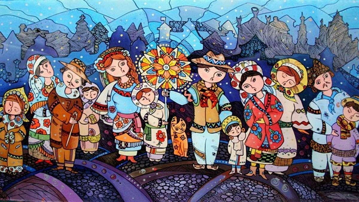 Картинки про колядки