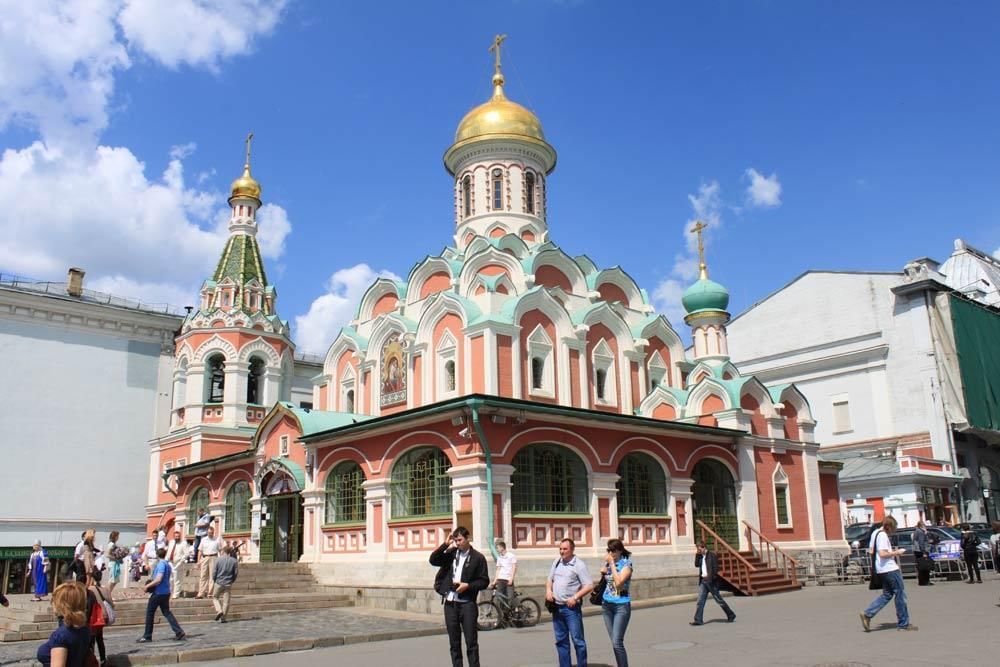 Собор Казанской Божьей матери в Москве