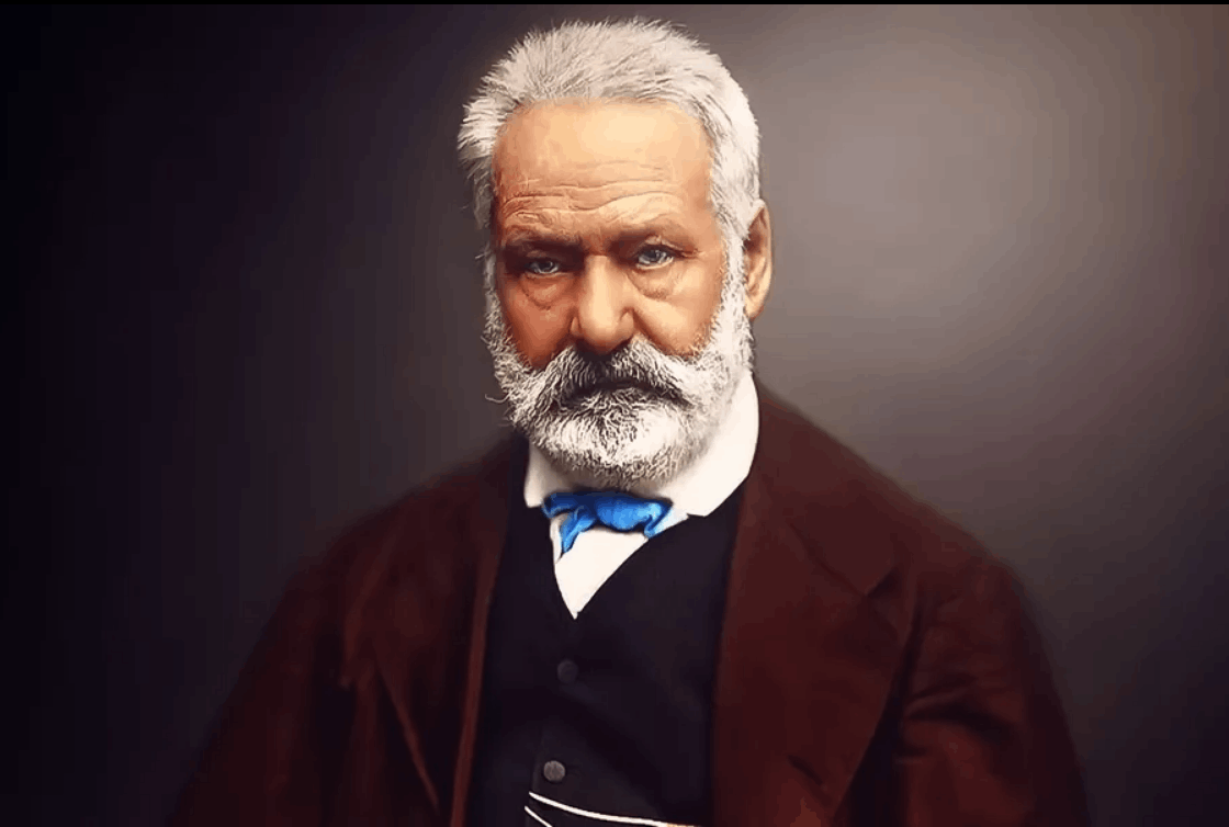Фото рисование виктор гюго