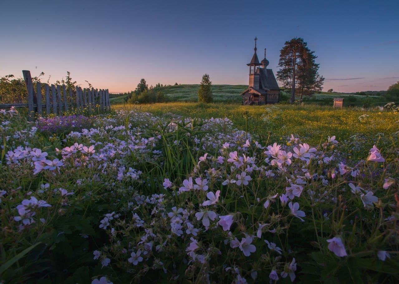 деревня красивые места