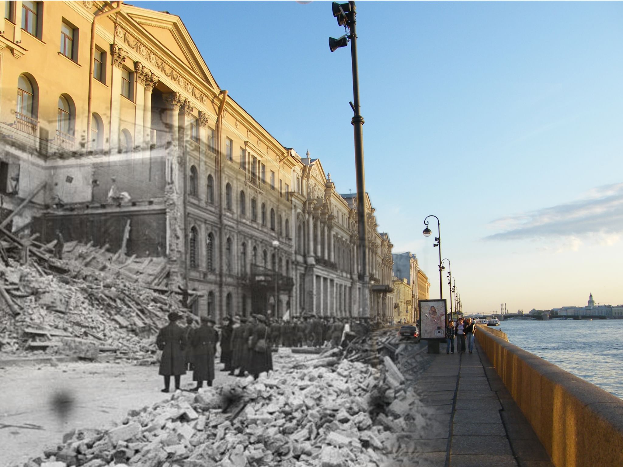 Фотографии до войны и после войны фото