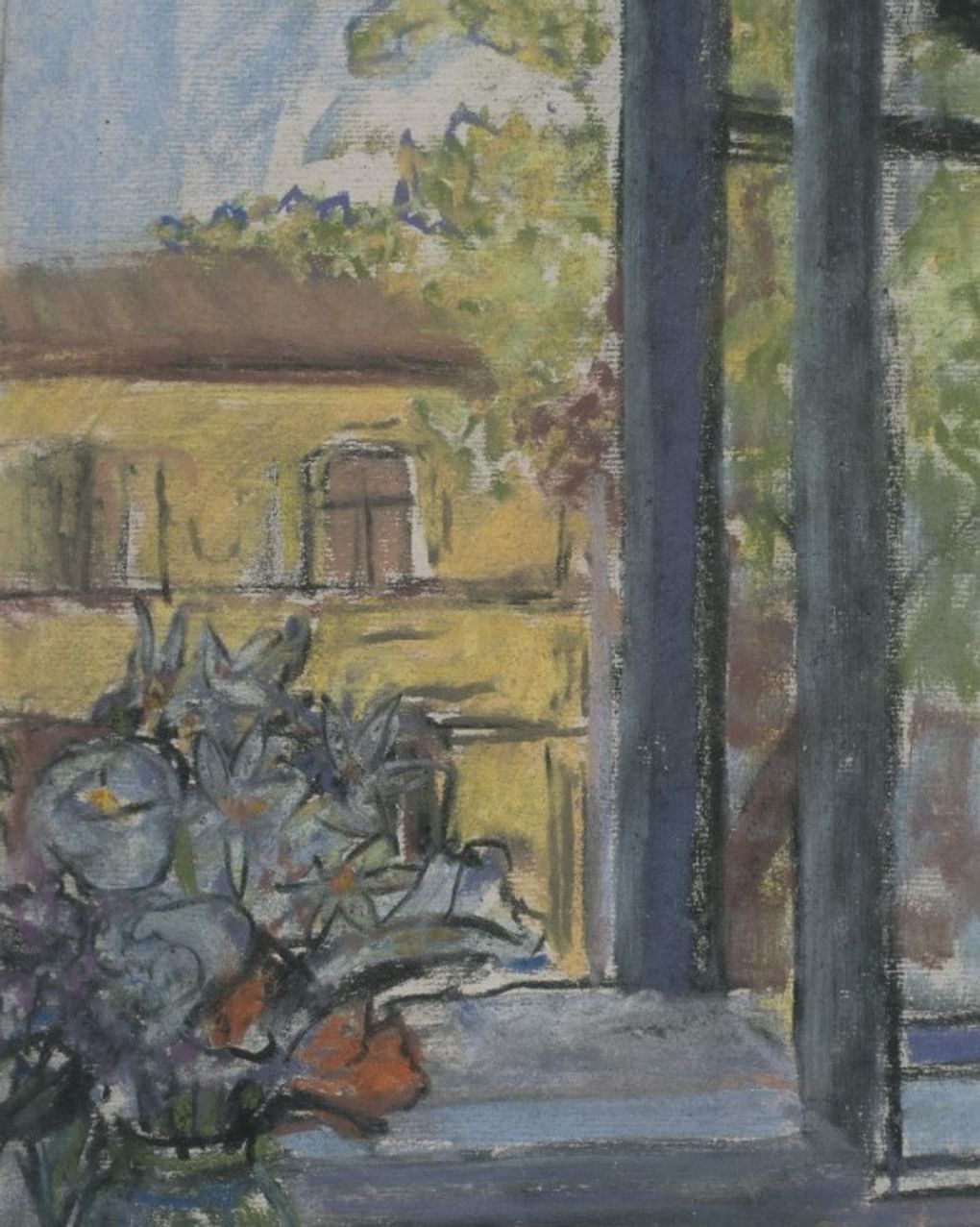 Святослав Рихтер. Из окна Анны Ивановны на Скатертном (фрагмент). 1950-е. Мемориальная квартира Святослава Рихтера, Москва