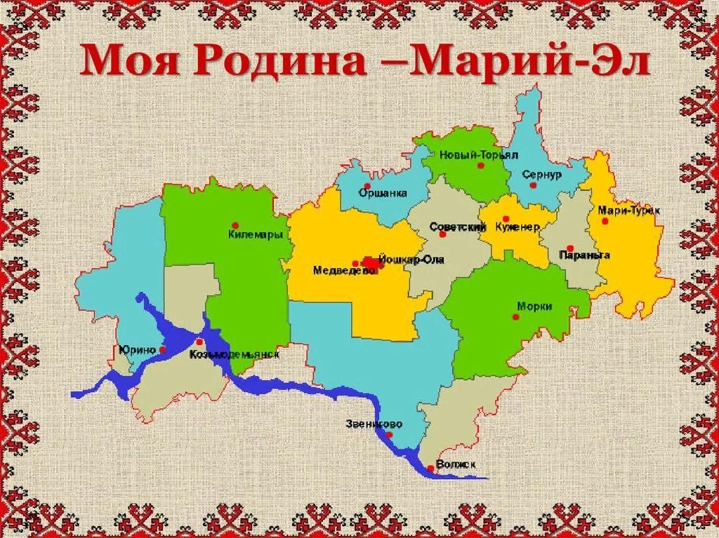 Карта мариэль с границами районов