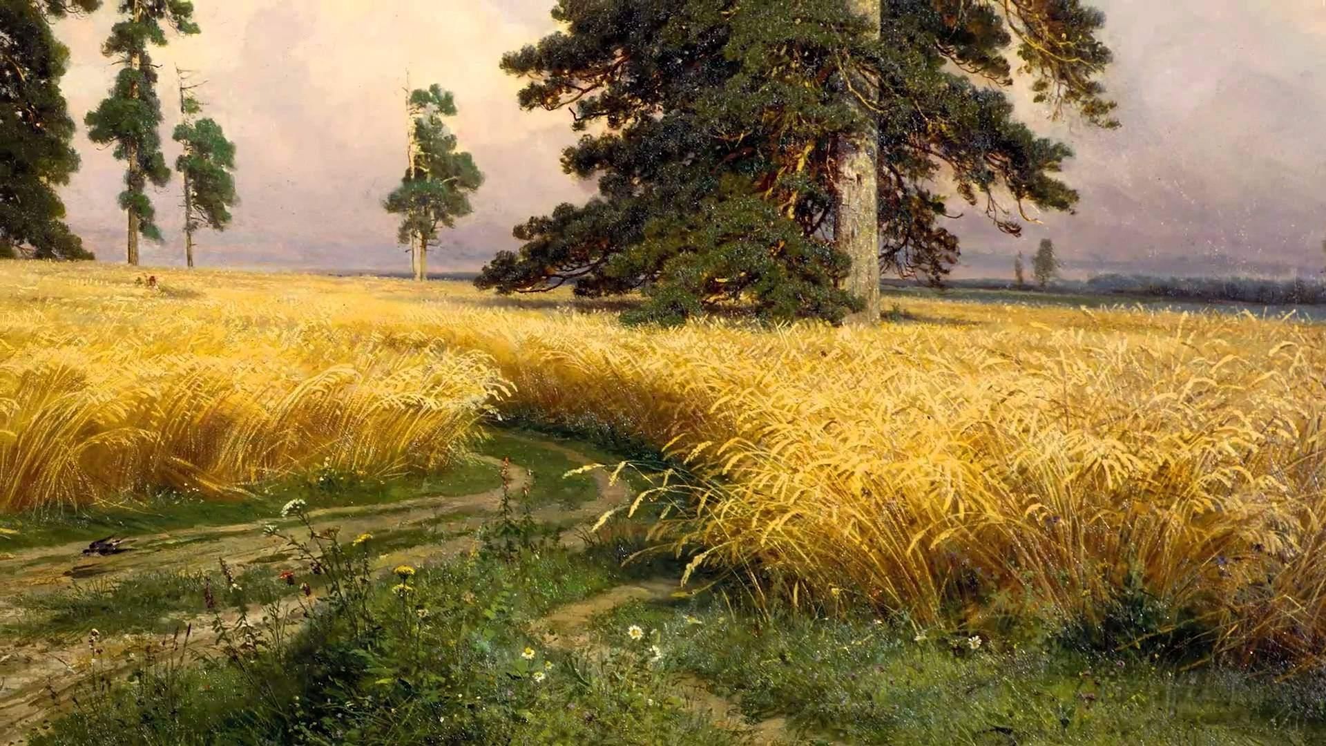 Иван Шишкин «рожь», 1878 г.