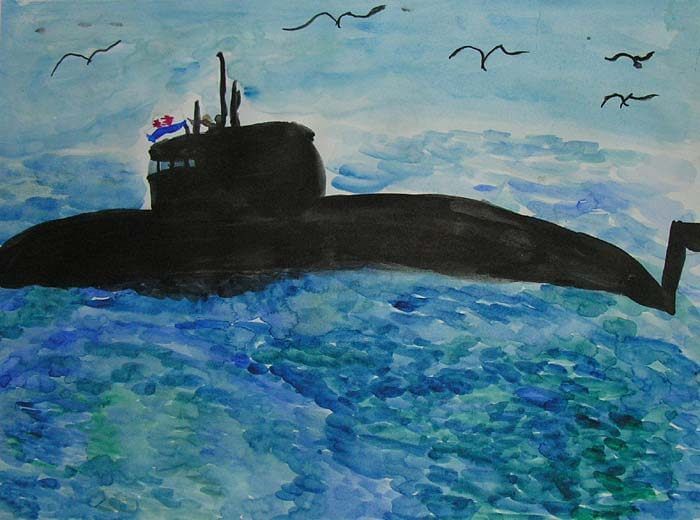 День подводника в детском саду. Рисование подводная лодка. Рисование подводная лодка старшая группа. Подводная лодка гуашью. Подводник для дошкольников.